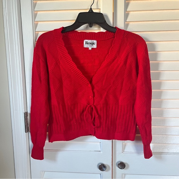 Rouje Tops - Rouje Red Cardigan